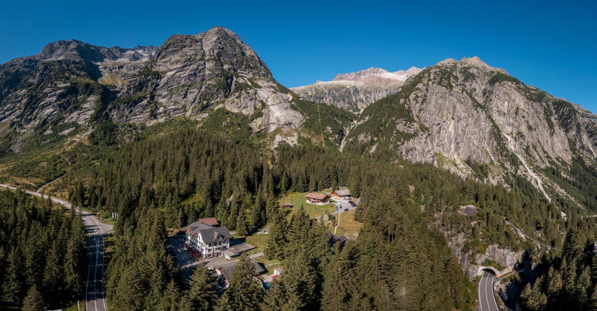 Hotel Und Naturresort Handeck Guttannen Exterior foto