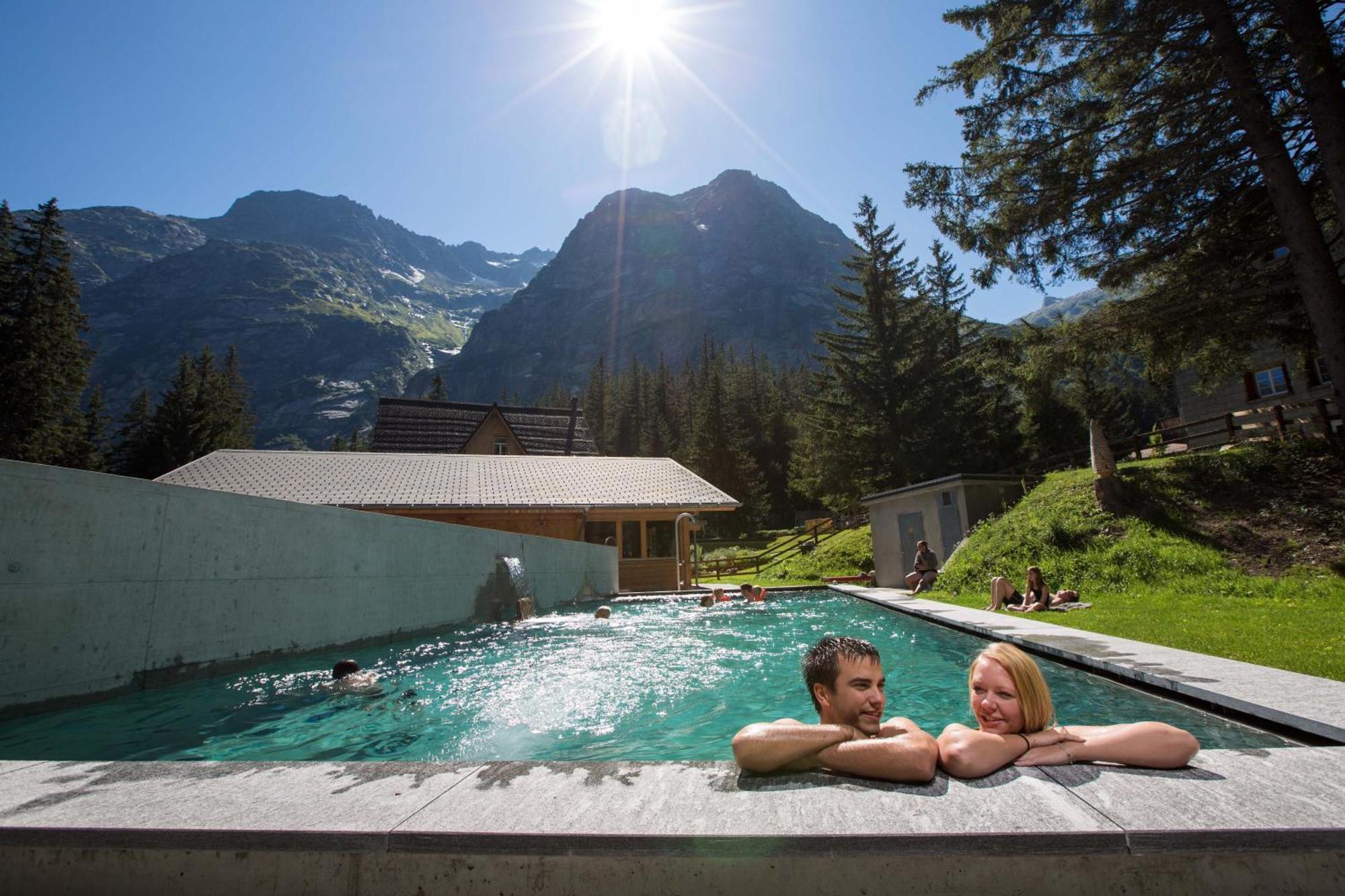 Hotel Und Naturresort Handeck Guttannen Exterior foto